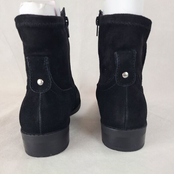 New VERY VOLATILE Women's (6.5) Lanyon Black Suede Leather Western Ankle Boots - Picture 5 of 10